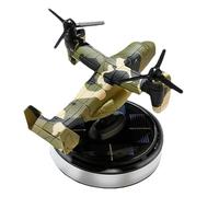 Coche De Aromaterapia Solar Fighter,Ambientadores Solares Fighter - Ambientadores solares para coche, difusor de,Innovador diseño V22 Fishhawk, difusor giratorio de larga duración para eliminación de