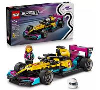 LEGO Speed Champions Coche de Carreras F1 Academy Maqueta de Coche de Juguete y Minifigura de Mujer Piloto de Fórmula 1 - Regalo para Niñas y Niños de 10+ Años y Adultos Fans del Motor - 77258