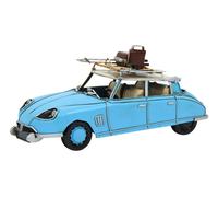 Coche de Chapa Nostalgia a Escala Oldtimer Marca Citroen DS 19 Equipaje Techo L