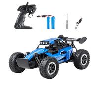 Coche de control remoto Coches RC 1:16 Monster Truck Todoterreno, RC de Hobby de 2 Ruedas Motrices 2,4 GHz de Alta Velocidad, Coche de Juguete RC de 20 km/h Regalo para Niños Niños de 3 a 12 años