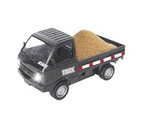 Coche de control remoto para niños | 18 x 8,5 x 8,5 cm Electric Remote Control Truck RC Car With LED Simulation Lights -Nighttime Thrills Transportation Tool, Construction Vehicles For Boys, Girls