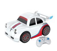 Coche de deriva RC a escala 1:24-2,4 GHz Vehículo Acrobático Con Control Remoto, Cuatro Ruedas, Alta Velocidad Rotación De 360 Grados Con Luces LED | Juguetes Para Cualquier terreno Para Niños,