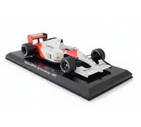 - Coche de Fórmula 1 a Escala 1/24 Compatible con McLaren MP4/6 n.° 1 Ayrton Senna, campeón del Mundo 1991 - OR095