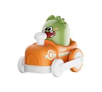 Coche de Fricción Genérico Juguete | Juegos Educativos de Vehículo Osos a Presión - Juguetes Camión Animal Dibujos Animados para Niñas Niños Casa Aula Cumpleaños