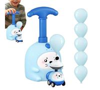 Coche de globo | Juguete inflable con diseño de animales, juguete inflable para niños, para ciencia y física, para aprender a hacer manualidades, preescolar, inteligencia, de cumpleaños para