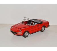 Coche De Hoja Modelo Clásico Alfa Romeo Spider Cabriolet Deportivo Rojo L 31 cm