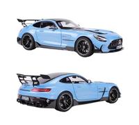Coche De Juguete 1/24 para Benzs-GT GTR Aleación Modelo De Coche Deportivo Simulación De Carreras Sonido Y Luz Descubre El Juego Colección Regalo Maqueta Coche(Azul)