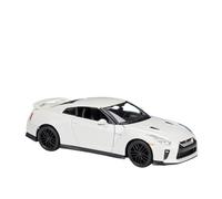 Coche De Juguete 1:24 para Nissan Skyline Ares GTR R35 Modelo Carreras Aleación Miniatura Coche Juguetes Descubre El Juego Colección Regalo Maqueta Coche(Rojo)