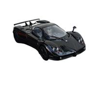 Coche De Juguete 1:24 para Paganis Zonda F Huayra Aleación Deportes Vehículos De Juguete Modelo Carreras Descubre El Juego Colección Regalo Maqueta Coche(Negro)