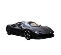 Coche De Juguete 1:24 para SF90 SF90XX Modelo De Aleación Fundida A Presión Juguete Vehículos De Carreras Modelo Jugar O Exhibir Maqueta Coche(Negro)