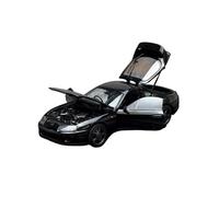 Coche De Juguete 1/43 para Nivel De Colección Supra A80 Modelo De Coche De Aleación Exhibición De Carrera Estática Maqueta Coche(Negro)