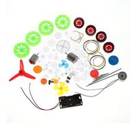 Coche de Juguete Accesorios de Bricolaje Motores Gusanos Cinturones Bujes Poleas Ruedas Engranajes Surtido Kits de Engranajes Engranajes de Plástico Engranajes Polea Motor Juego de Engranajes Motores
