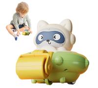 Coche De Juguete De Remisión - Vehículos De Juguete Para Aprender Con Animales,Juguetes Vehículo Interactivos Empuje Y Juega - Para Niños Niñas Casa Viaje Habitación De Cumpleaños Vacaciones Navidad