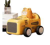 Coche de juguete extraíble,Coche extraíble para niños pequeños,Juguete para tirar hacia atrás con prensa de juguete para vehículo impulsado por fricción de dibujos animados - Creativetoddler Car Toys