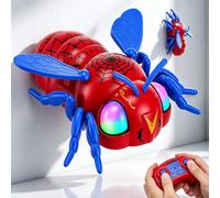 Coche de juguete forma de abeja y araña teledirigido trepador de paredes RC | Rotación de 360°, coche RC acrobático para trepar por paredes y suelos, juguete trepador ideal para niños y niñas