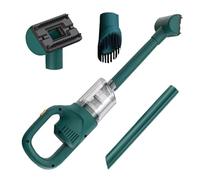 Coche De Mano Inalámbrico: Aspiradora De Mano Portátil, Estilo Aspirador De Polvo, Kit De Cabezal De Cepillo con Boquilla para Rincones, Base De Carga Rápida De Iones De Litio | Uso para El Ho