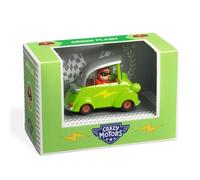 Coche de Metal Green Flash Crazy Motors de Djeco - Escala 1:43