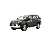 Coche De Modelo Die Cast 1:18 para Toyota Land Cruiser Prado VX LC150 2012 Modelo De Coche Colección Exhibición Decoración Miniaturas De Automoción(Green)