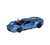 Coche De Modelo Die Cast 1:24 para Ford GT Sports Car Simulación Modelo De Aleación Colección Exhibición Decoración del Hogar Miniaturas De Automoción(Blue)