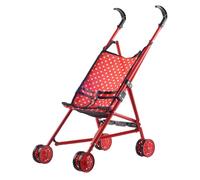 Coche de muñeca Plegable - Puño de muñeca para niños pequeños, juguete al aire libre, diseño de dos ruedas | Cochecitos para muñecas, para Navidad, día de Acción de Gracias, pa