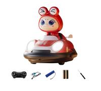 Coche de parachoques de dibujos animados con control remoto,Coche de control remoto para niños - Expulsión de coche de parachoques Rc para niños | Juguetes de coche con control remoto con música y luz