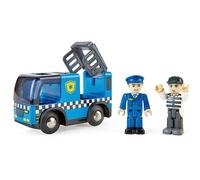 Hape Coche de policía Toynamics E3738 con sirena