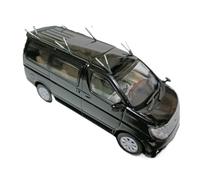 Coche de policía Elgrand E51 VIP 2008 Escala 1:43 Modelo de Coche estático Fundido presión colección decoración para el hogar