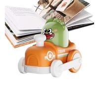 Coche De Retroceso | Con Retroceso y Oso Decorativo,Juguetes Interactivos De Vehículos Con Empuje Y Juego - Para Niños Niñas Hogar Viaje Preescolar Educación En Casa Cumpleaños Navidad Día Del