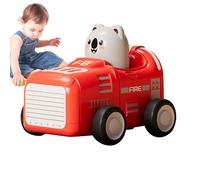 Coche de tirar hacia atrás para niños, juguetes de coche Press and Go | Juguete de inercia animal. Presione para tirar hacia atrás el juguete | Creativetoddler Car Toys Vehículos Car Toys para