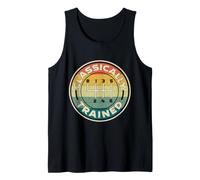 Coche de transmisión Manual de Entrenamiento clásico Estilo Retro Camiseta sin Mangas
