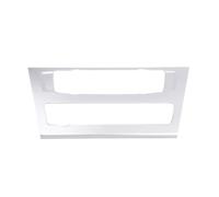 Coche Decoración Ajuste Control Central Coche Aire Acondicionado Botón Volumen Panel CD Cubierta Embellecedora Para X3 X4 F25 F26 2011-2016 Accesorios Interiores(Plata)