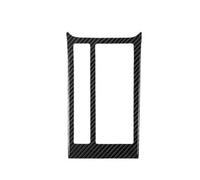 Coche Decoración Ajuste Etiqueta Decorativa Del Marco Panel Portavasos Coche De Fibra Carbono Real Para Golf 7 2014-2019 Accesorios Interiores(Fibra de carbon)