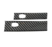 Coche Decoración Ajuste Panel Para Posavasos De Fibra Carbono Para Copiloto Coche Tiras Embellecedoras Cubierta Decorativa Para Serie 5 E60 2005-2010 Pegatinas Interiores