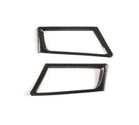 Coche Decoración Ajuste Para Serie 7 2009-2014 ABS Fibra De Carbono Consola Coche Lateral Aire Acondicionado Marco Salida Pegatinas Decorativas(Fibra de carbon)