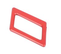 Coche Decoración Ajuste Para Toyota Para Tundra Para Sequoia 2022-2025 Aleación De Aluminio Asiento Del Conductor Memoria Anti Mal Funcionamiento Marco Interior(Rojo)
