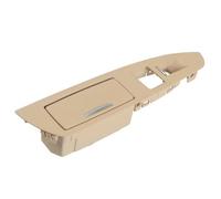 Coche Decoración Ajuste Reposabrazos Interior Puerta Trasera Conjunto Cenicero Caja Almacenamiento Panel Repuesto Para Serie 7 F01 F02 730 740 Negro Beige Oyster(Left Beige)