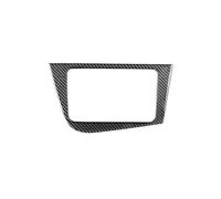 Coche decoración interior Para Seat Para León 2005-2012 Embellecedor Marco Para Panel Control Radio, Navegación Y Aire Acondicionado Fibra Carbono(RHD B)