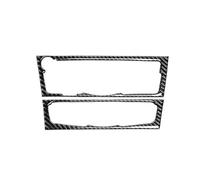 Coche Decorativo Pegatinas Embellecedoras Panel Aire Acondicionado Consola Central Fibra Carbono Para A4 B8 2009-2016 Ajuste Interior Coche(C-Classic LHD)