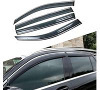 Coche Deflectores Cortavientos para Mercedes Benz E Class W212 2009-2016 Ventanas Laterales Deflector Delantera Trasera Protector de Humo Lluvia Visera