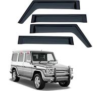 Coche Deflectores Cortavientos para Mercedes Benz G-Class W463 W461 2004-2018 Ventanas Laterales Deflector Delantera Trasera Protector de Humo Lluvia Visera