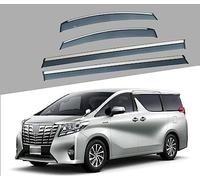 Coche Deflectores Cortavientos para Toyota Alphard/Vellfire 2015-2022 Ventanas Laterales Deflector Delantera Trasera Protector de Humo Lluvia Visera