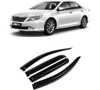 Coche Deflectores Cortavientos para Toyota Camry 2012-2017 Ventanas Laterales Deflector Delantera Trasera Protector de Humo Lluvia Visera