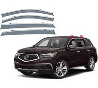 Coche Deflectores de Viento para Acura MDX YD3 2014-2021, Deflectores de Aire de Ventanilla Deflectores de Viento Adhesivos Deflector