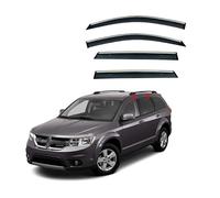 Coche Deflectores de Viento para Dodge Journey JCUV MK1 2009-2020, Deflectores de Aire de Ventanilla Deflectores de Viento Adhesivos Deflector