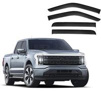 Coche Deflectores de Viento para Ford Raptor F150 MK13 MK14 2015-2025, Deflectores de Aire de Ventanilla Deflectores de Viento Adhesivos Deflector