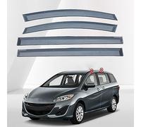 Coche Deflectores de Viento para Mazda 5 I 2005-2007, Deflectores de Aire de Ventanilla Deflectores de Viento Adhesivos Deflector
