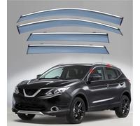Coche Deflectores de Viento para Nissan Qashqai MK3-J12 2023+, Deflectores de Aire de Ventanilla Deflectores de Viento Adhesivos Deflector