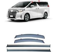 Coche Deflectores de Viento para Toyota Alphard MK3-AH30 2015-2022, Deflectores de Aire de Ventanilla Deflectores de Viento Adhesivos Deflector