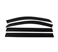 Coche Deflectores para Benz para GL-Class X164 X166 2007-2015 Negro Visera Ventana Lateral Coche Protector Ventilación Toldos Refugio Lluvia Ventvisor Puerta(For X166 13-15)