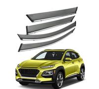 Coche Deflectores para Hyundai Kona MK1 OS 2018-2023 Ventana Derivabrisas Lateral Deflectores Viento Aire Deflector Viseras Lluvia Visera